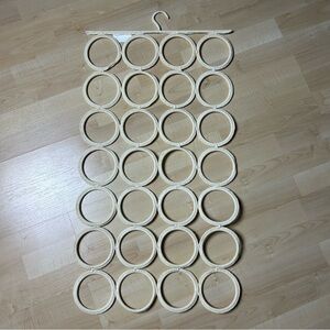 IKEA KOMPLEMENT Cream Braided Ring Organizer